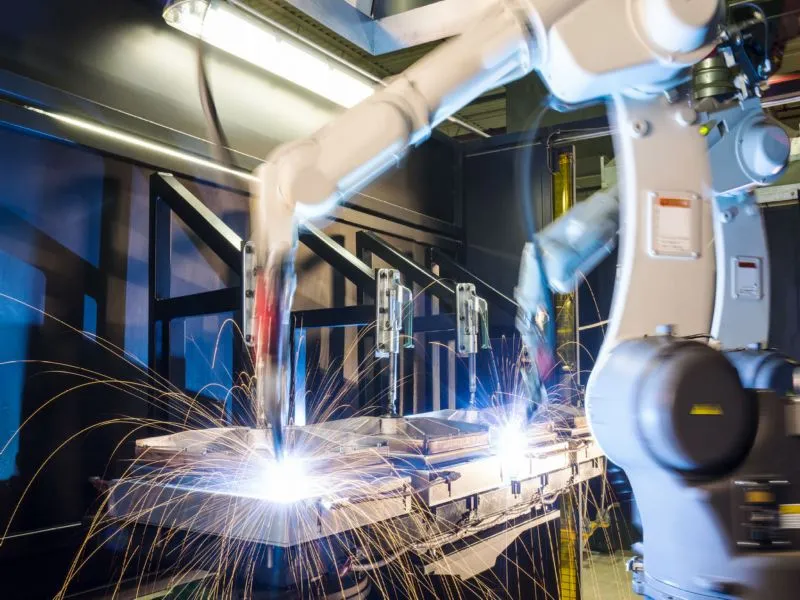 Welding arm Welding arm