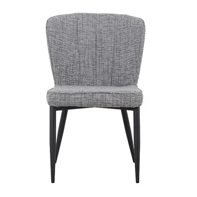 Basit Stil Gri Izgara Sandalye